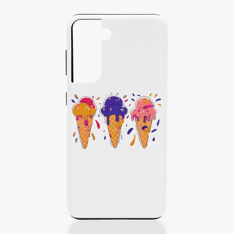 Melting Ice Cream Cones