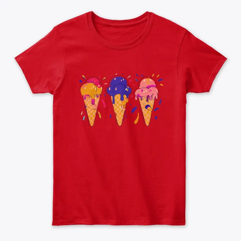 Melting Ice Cream Cones