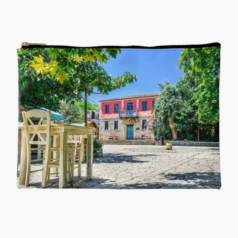 Empty Tavern and Village Square